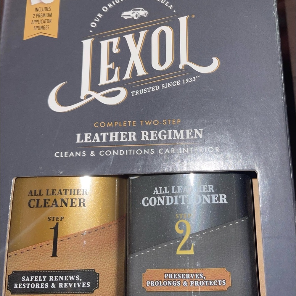 Leather Regimen Kit - Gold and Gray